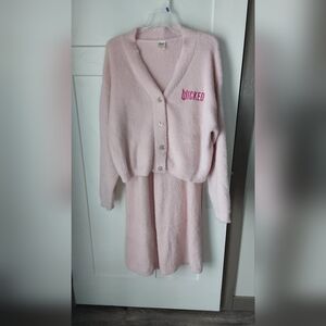 Wicked Katie Kime Fuzzy Sweater XXL & Matching Pants XL